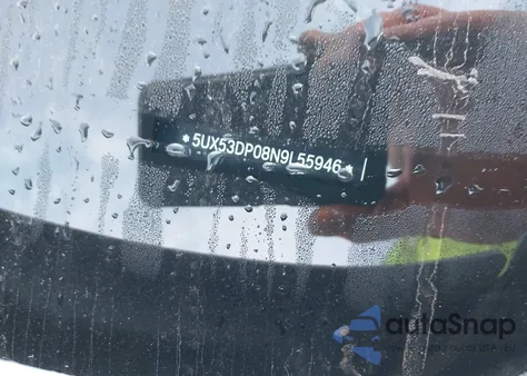 2022 BMW X3 xDrive30I из США, поврежденный, VIN 5UX53DP08N9L55946